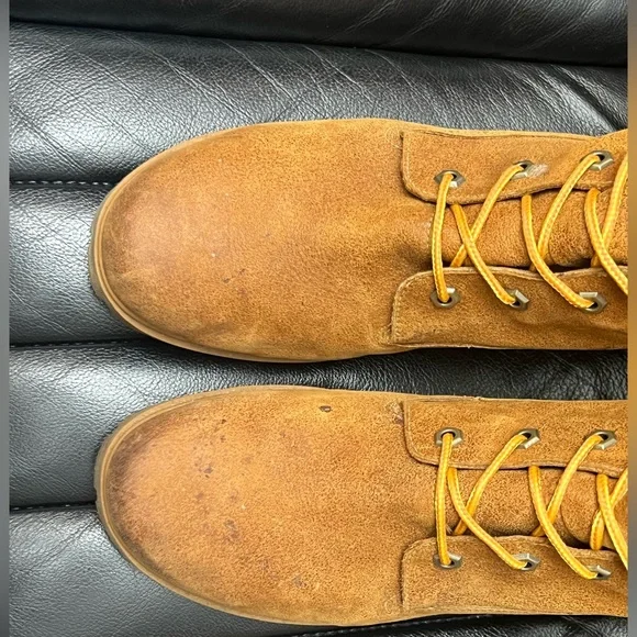 Timberland Premium 14” Knee High Wheat Waterproof Leather Boots Women Size 10W - Picture 8 of 16